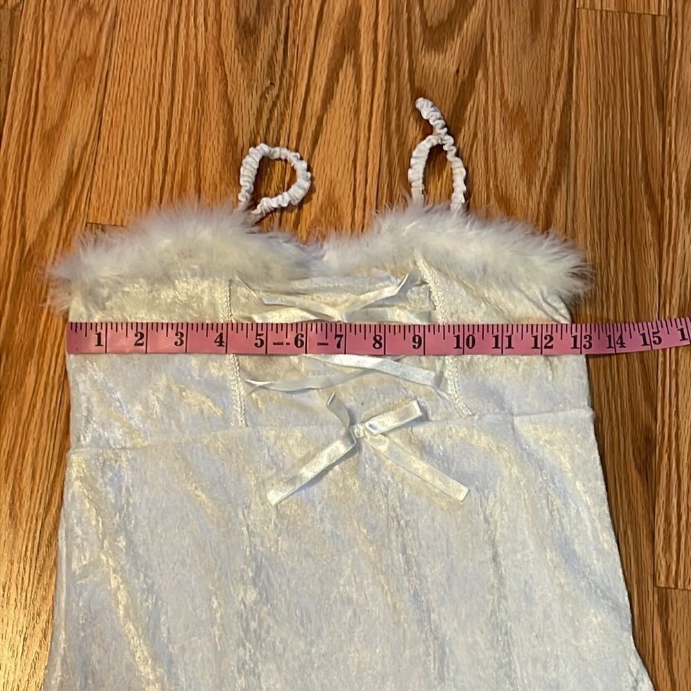 Spirit Halloween white corset style dress,  angel, bride, fairy, XS/S - Picture 3 of 7